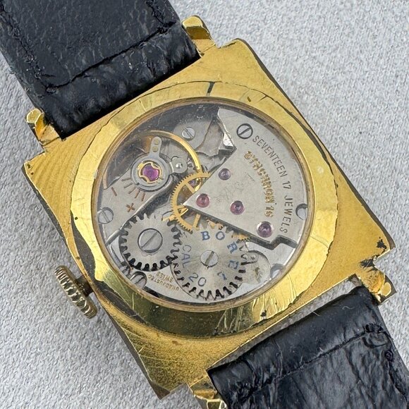 Vintage Retro Art Deco Earnest Borel Kaleidoscope Cocktail Mystery Dial Watch main image 6